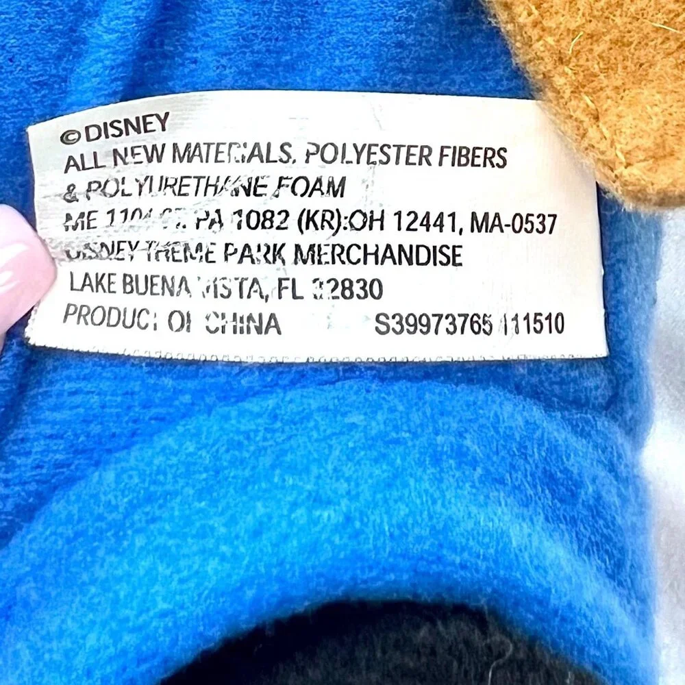 Vintage Mickey Mouse Plush Doll 18